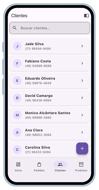 Clientes do Vensi